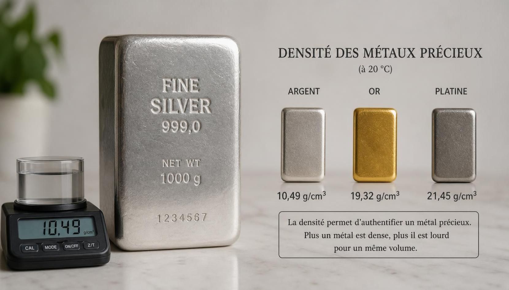 découvrez quelle est la densité de l'argent, ses propriétés physiques et comment cette caractéristique influence son utilisation dans différents domaines.